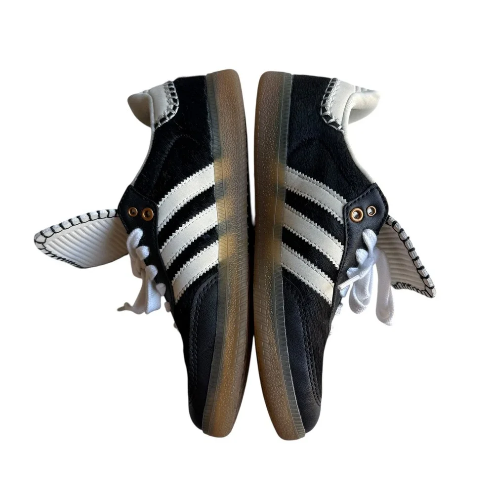 Adidas X Wales Bonner Samba Pony Tonal Core Black IE0580 Women's 5.5 Mens 4 - Picture 3 of 12